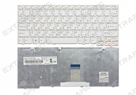 Клавиатура LENOVO IdeaPad U165 (RU) белая