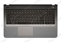 Клавиатура HP 15-an (RU) серебряная топ-панель