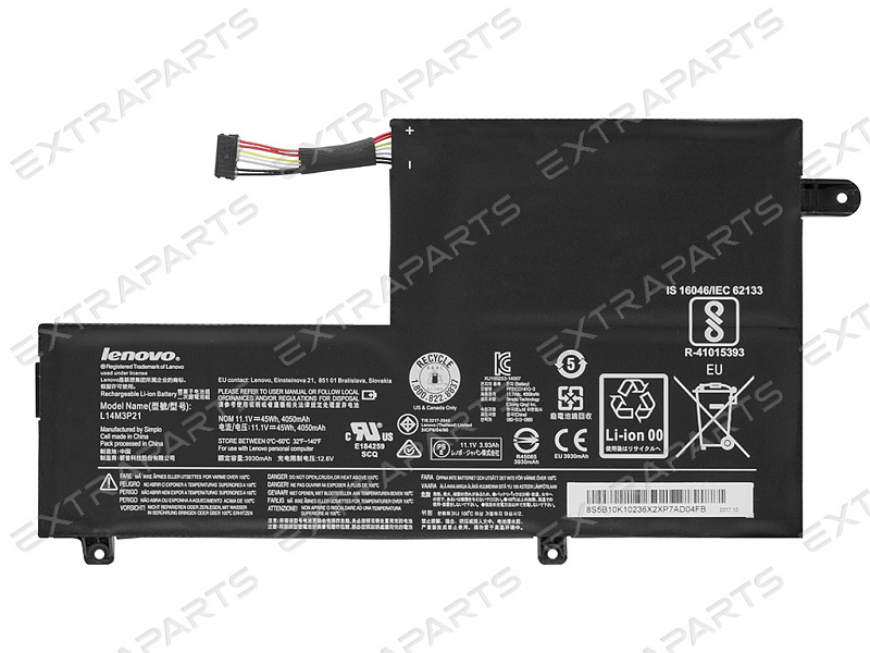 Аккумулятор для Lenovo IdeaPad 720-15IKB 45Wh