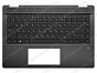 Топ-панель HP Pavilion x360 14-dh темно-серая (белое обрамление)