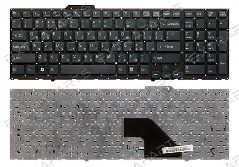 Клавиатура SONY VPC-F1 (RU) черная