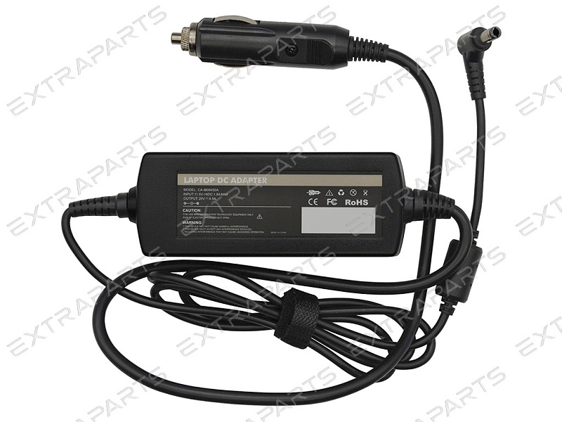 Автомобильная зарядка для ноутбука LENOVO 20V 4.5A [90W] 5.5*2.5mm V.2