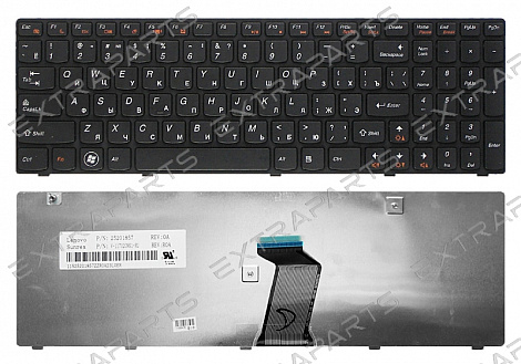 Клавиатура Lenovo IdeaPad Z585 черная