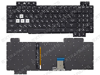 Клавиатура Asus TUF Gaming FX705DT черная c RGB-подсветкой