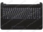 Клавиатура HP 15-af черная топ-панель V.1