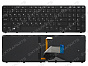 Клавиатура для HP ZBook 17 G2 черная с подсветкой V.2