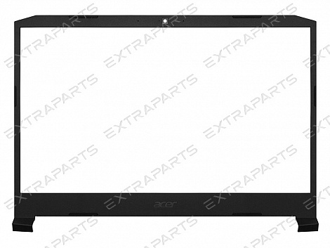 Рамка матрицы для ноутбука Acer Nitro 5 AN515-45 черная