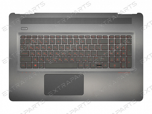 Клавиатура hp 250 g6 ru черная топ панель v 1