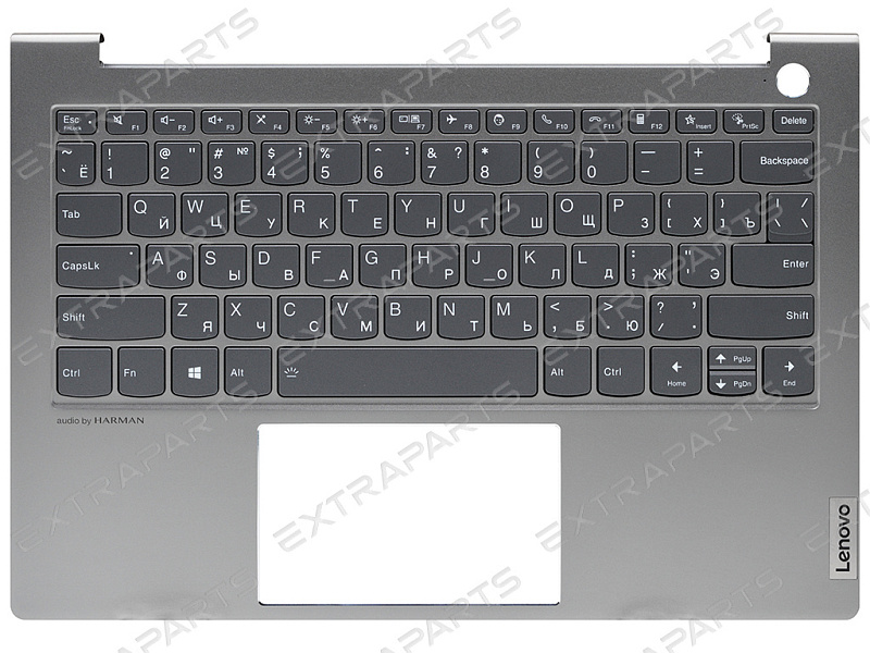 Топ-панель Lenovo ThinkBook 13s G2 ITL серебро с подсветкой (УЦЕНКА)