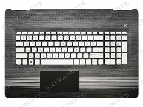 Клавиатура HP Pavilion 17-ab (RU) черная топ-панель V.1