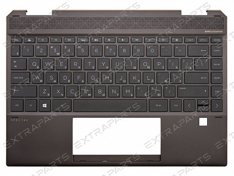 Топ-панель L37903-251 для HP темно-коричневая с подсветкой