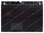 Топ-панель для  Lenovo Legion Y7000 2019 черная с подсветкой