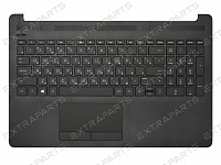 Клавиатура HP 15-db черная топ-панель V.1