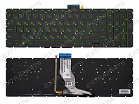 Клавиатура HP Pavilion Gaming 16-a черная с подсветкой