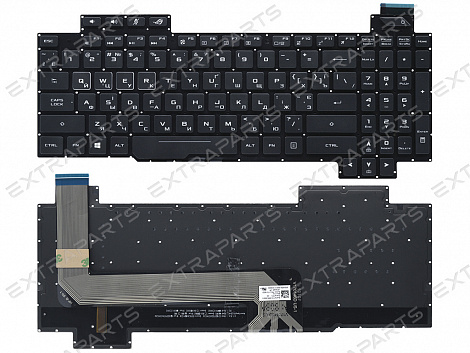 Клавиатура Asus ROG Strix GL503GE с RGB-подсветкой клавиш