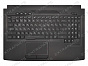 Клавиатура Asus ROG GL503VS черная топ-панель