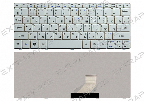Клавиатура ACER Aspire One 532 (RU) белая