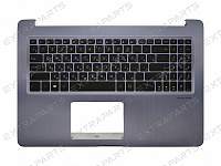Клавиатура Asus VivoBook Pro 15 X580GD синяя топ-панель