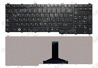 Клавиатура TOSHIBA Satellite A500 (RU) черная гл.