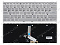 Клавиатура Acer Swift 3 SF314-42 серебро с подсветкой
