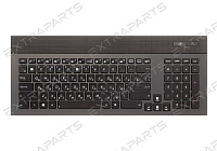 Клавиатура ASUS G74SX (RU) черная с рамкой