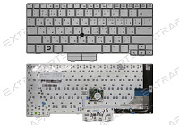 Клавиатура HP EliteBook 2730p (RU) серебро