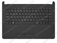 Клавиатура HP 14-bs (RU) черная топ-панель