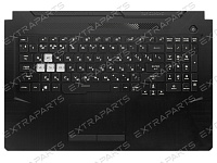 Топ-панель Asus TUF Gaming A17 FA706IU черная с RGB-подсветкой
