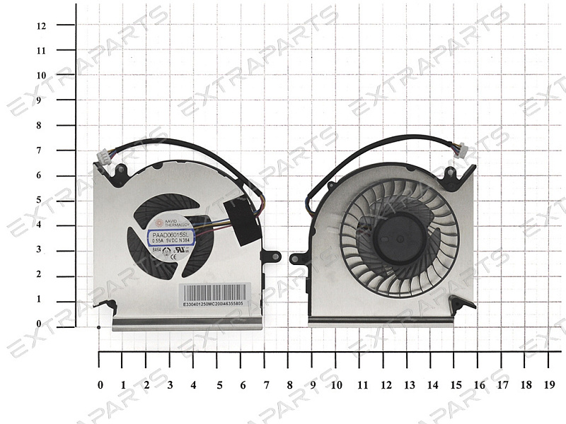 Вентилятор MSI GP63 8RE (GPU)