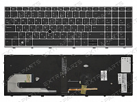 Клавиатура HP zBook 15u G5 серебро с рамкой lite