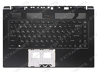 Топ-панель для MSI P65 Creator 8RE черная c RGB-подсветкой