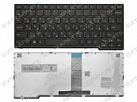 Клавиатура LENOVO IdeaPad S206 (RU) черная с рамкой