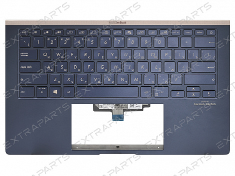 Топ-панель Asus ZenBook 14 UX434DA синяя