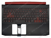 Топ-панель Acer Nitro 5 AN515-43 черная с подсветкой