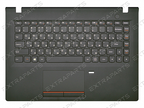 Клавиатура LENOVO E31-70 (RU) черная топ-панель