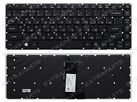 Клавиатура для Acer Aspire 1 A114-31 черная с подсветкой