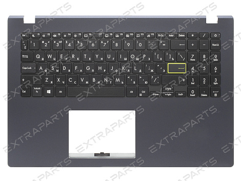 Топ-панель для Asus E510MA черная (для моделей без CardReader)