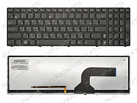 Клавиатура ASUS G73 черная с подсветкой