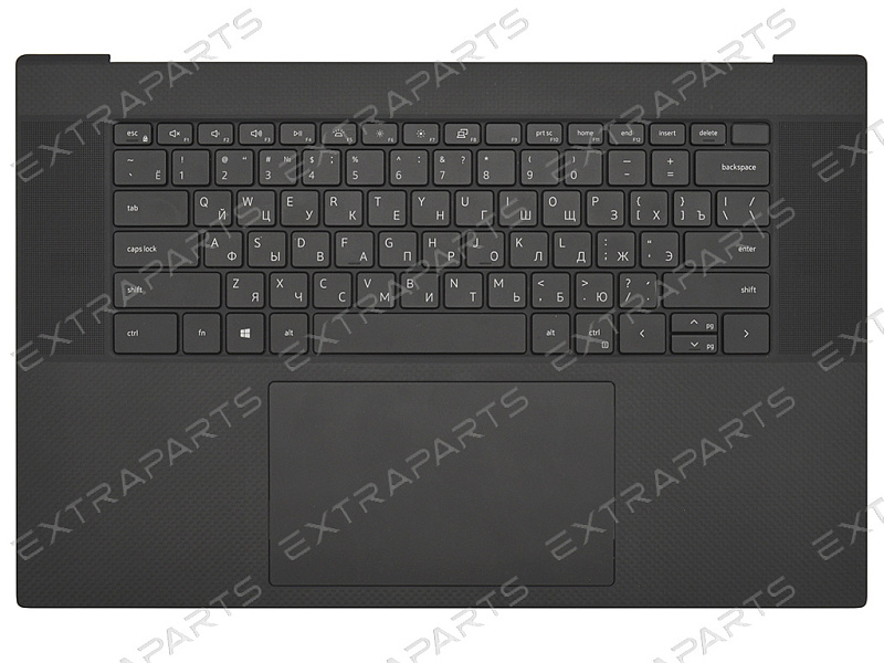 Топ-панель 0DW67K для Dell XPS 17 черная