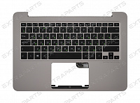 Клавиатура Asus ZenBook UX305L топ-панель серебро
