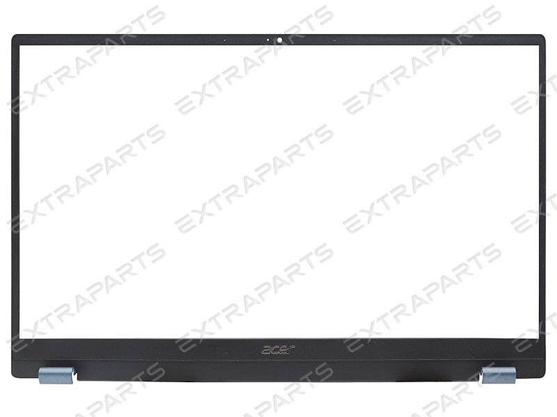 Рамка матрицы для ноутбука Acer Swift 3 SF314-43 черная c синими заглушками