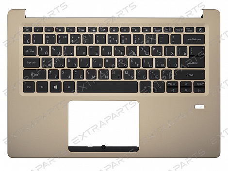 Клавиатура Acer Swift 1 SF114-32 топ-панель золото с подсветкой