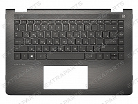 Клавиатура HP Pavilion x360 14-ba (RU) черная топ-панель