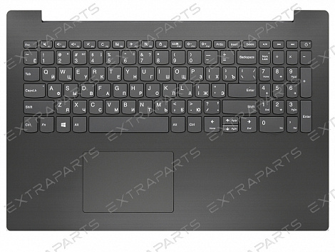 Клавиатура Lenovo IdeaPad 320-15ISK топ-панель серая