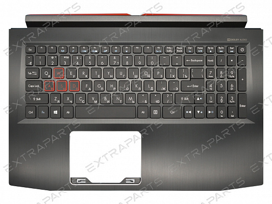 Клавиатура Acer Predator Helios 300 G3-572 черная топ-панель V.2