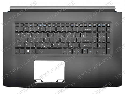 Клавиатура Acer Aspire 5 A517-51G черная топ-панель