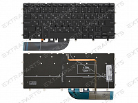 Клавиатура Dell XPS 13 9360 черная с подсветкой