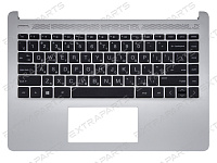 Топ-панель HP 14s-dq серебряная