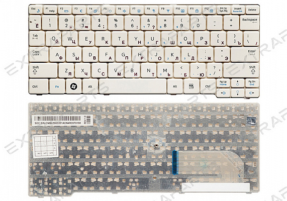 Клавиатура SAMSUNG NP100NZC (RU) белая