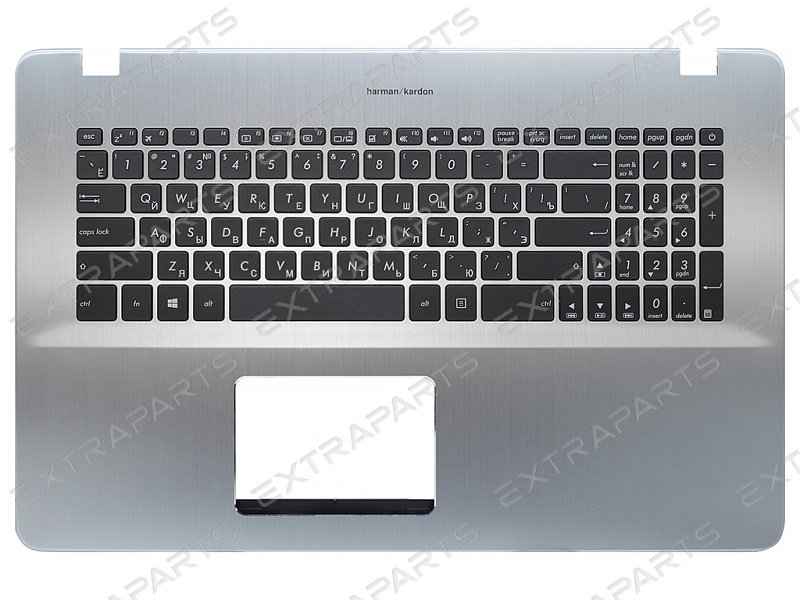 Топ-панель Asus VivoBook 17 X705UB серебряная